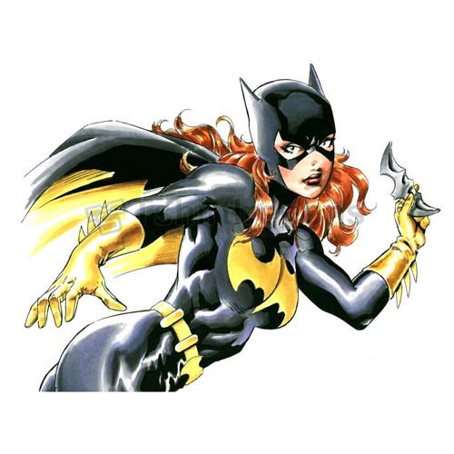 Batgirl T-shirts Iron On Transfers N7394